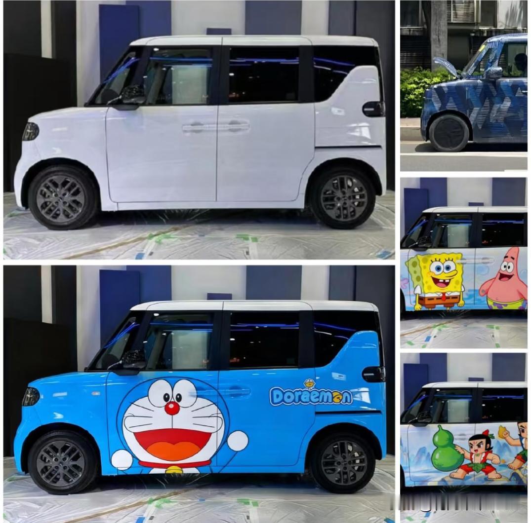 比亚迪这清清爽爽的kcar，不得贴点啥？他们家这辆主打在日本卖的车，这款车在国