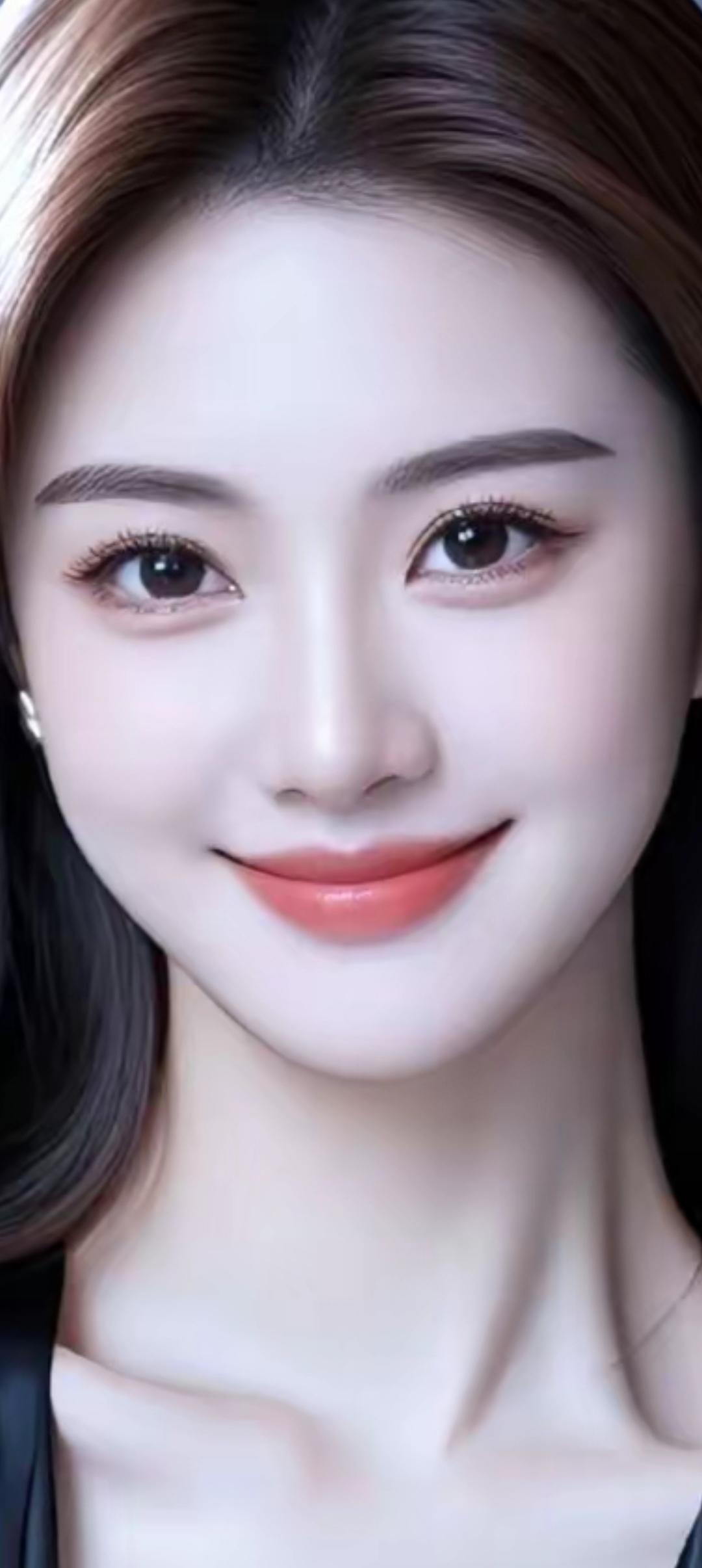 温柔甜美的微笑，让人心旷神怡！😊✨