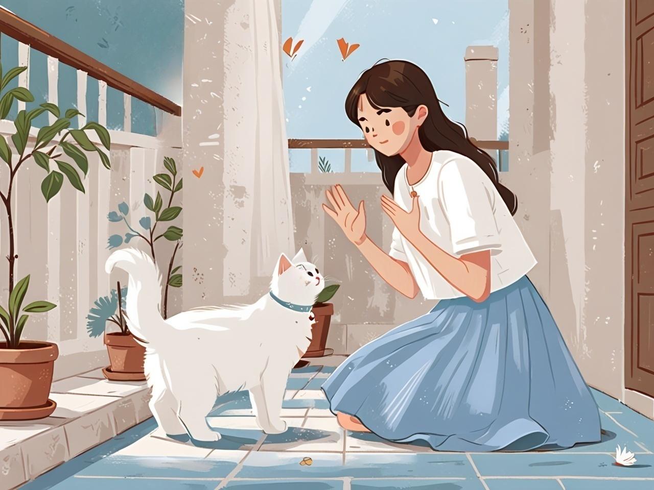 4个迹象表明猫真的很爱你！1.睡觉总黏着你猫是非常警惕得动物，特别是在睡觉