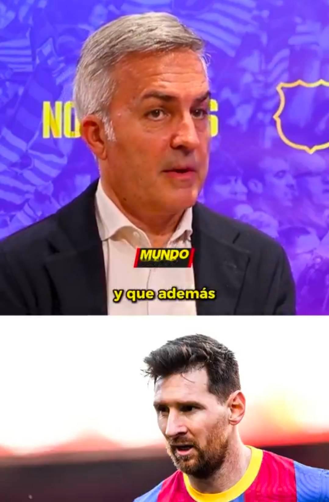 维克托·丰特谈梅西：“我们已经直接与梅西本人及其身边的人谈过。这些都是私人谈话，