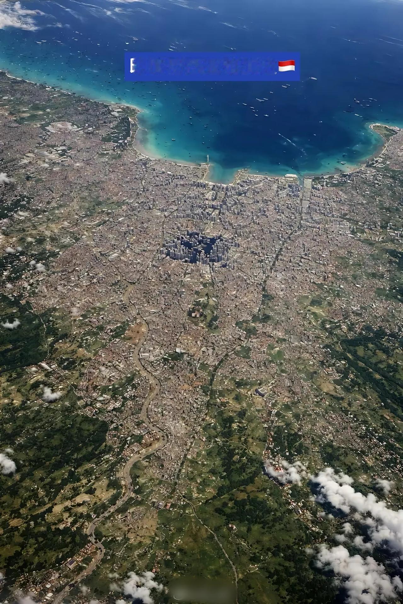 印尼亚加达航拍图