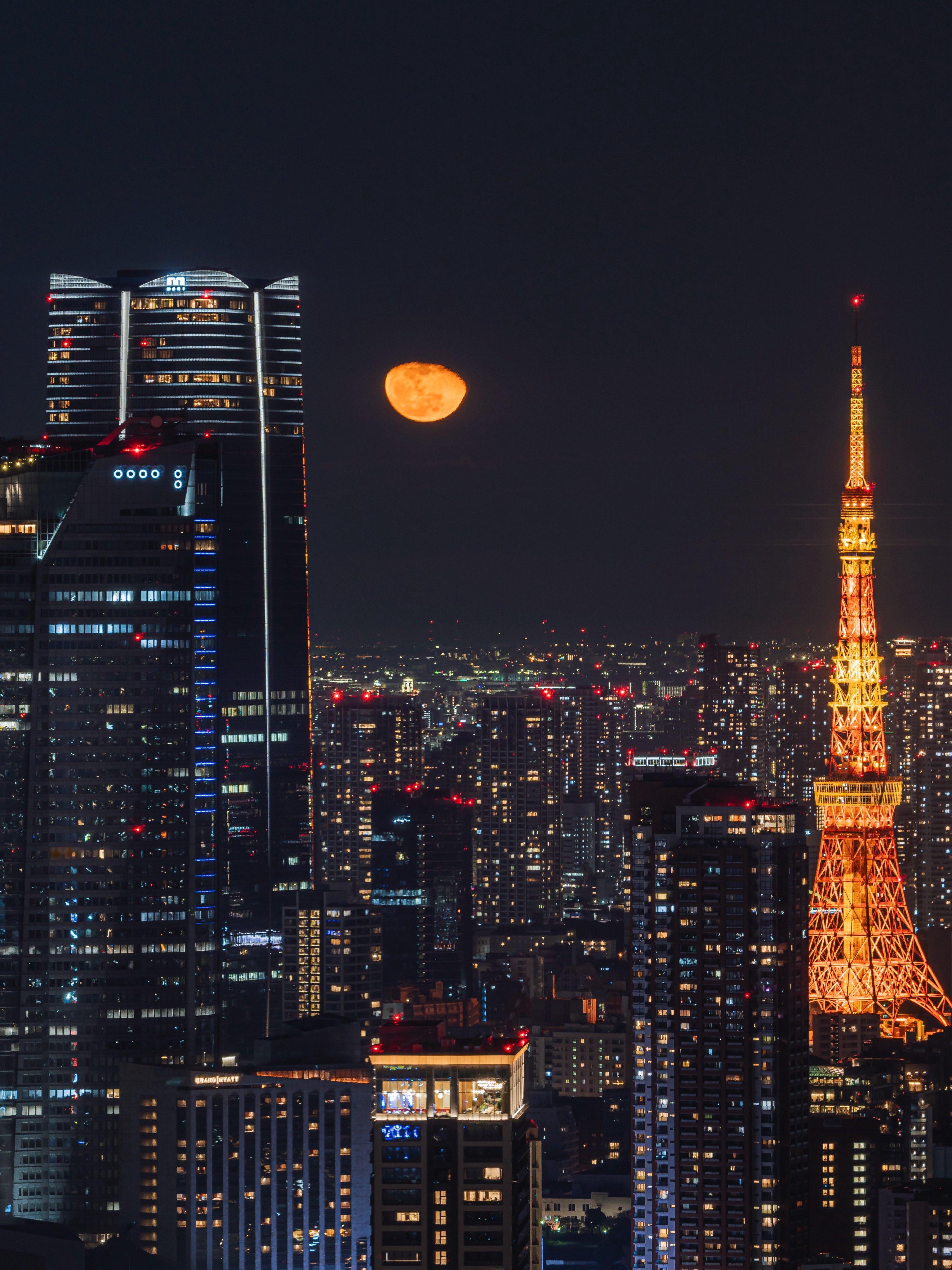 夜色下的东京​​​