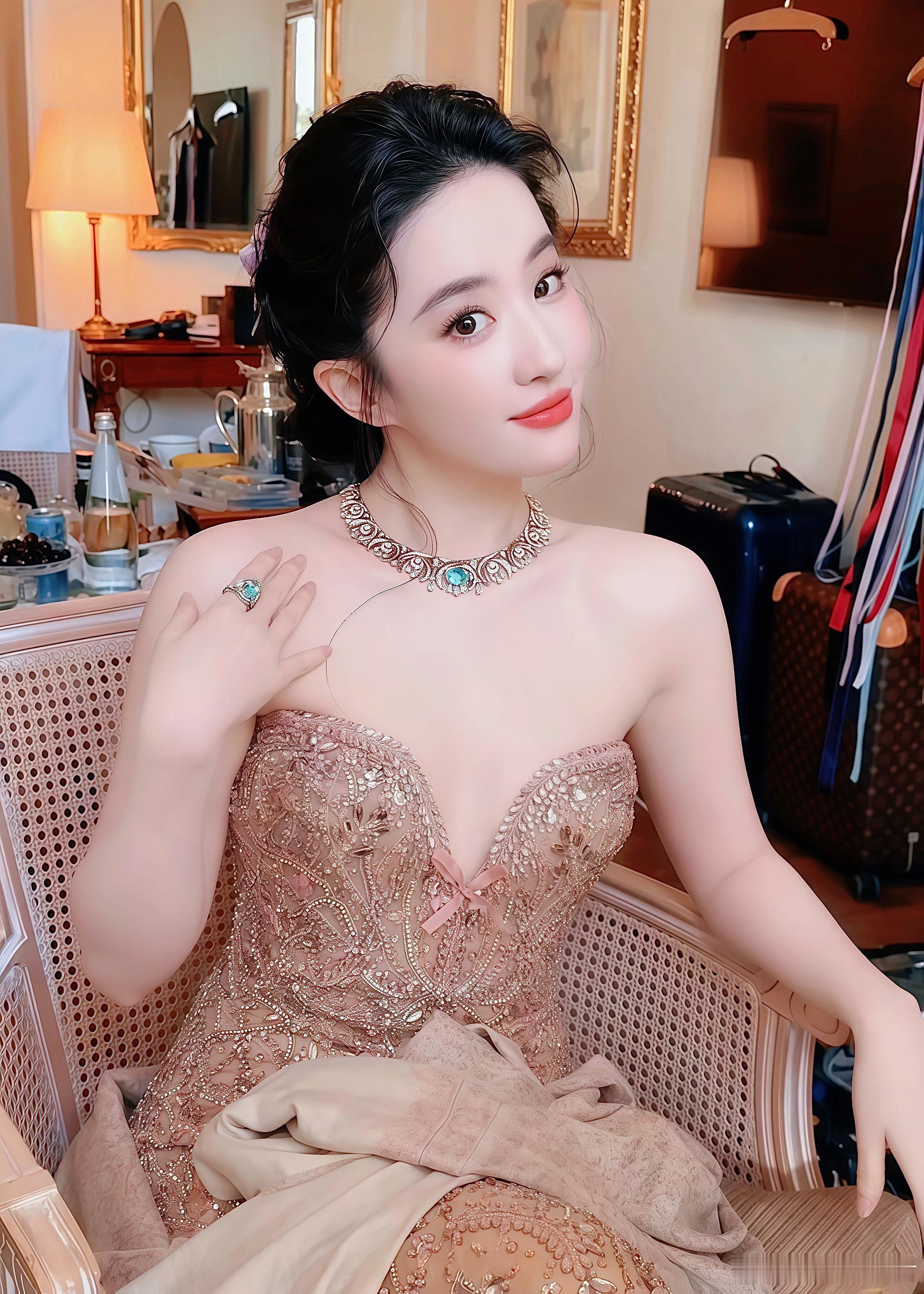 刘亦菲刘亦菲宝格丽高级珠宝展真的是美爆了刘亦菲刘亦