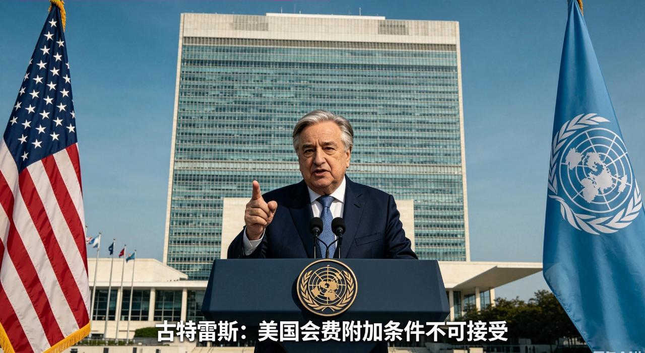 欠费理无可辩，会费义务不容谈判近日，美国就缴纳拖欠的联合国