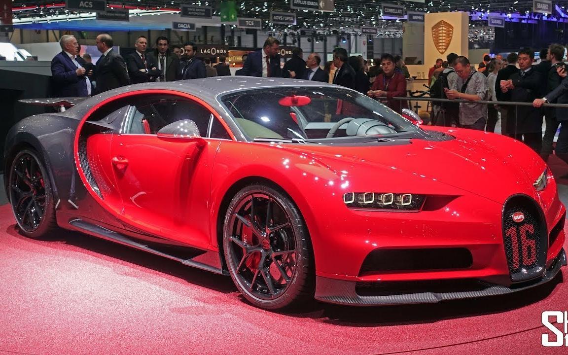 布加迪威龙FKP致敬版外观曝光经典红黑配色复刻初代威龙设计布加迪威龙FKP致敬版