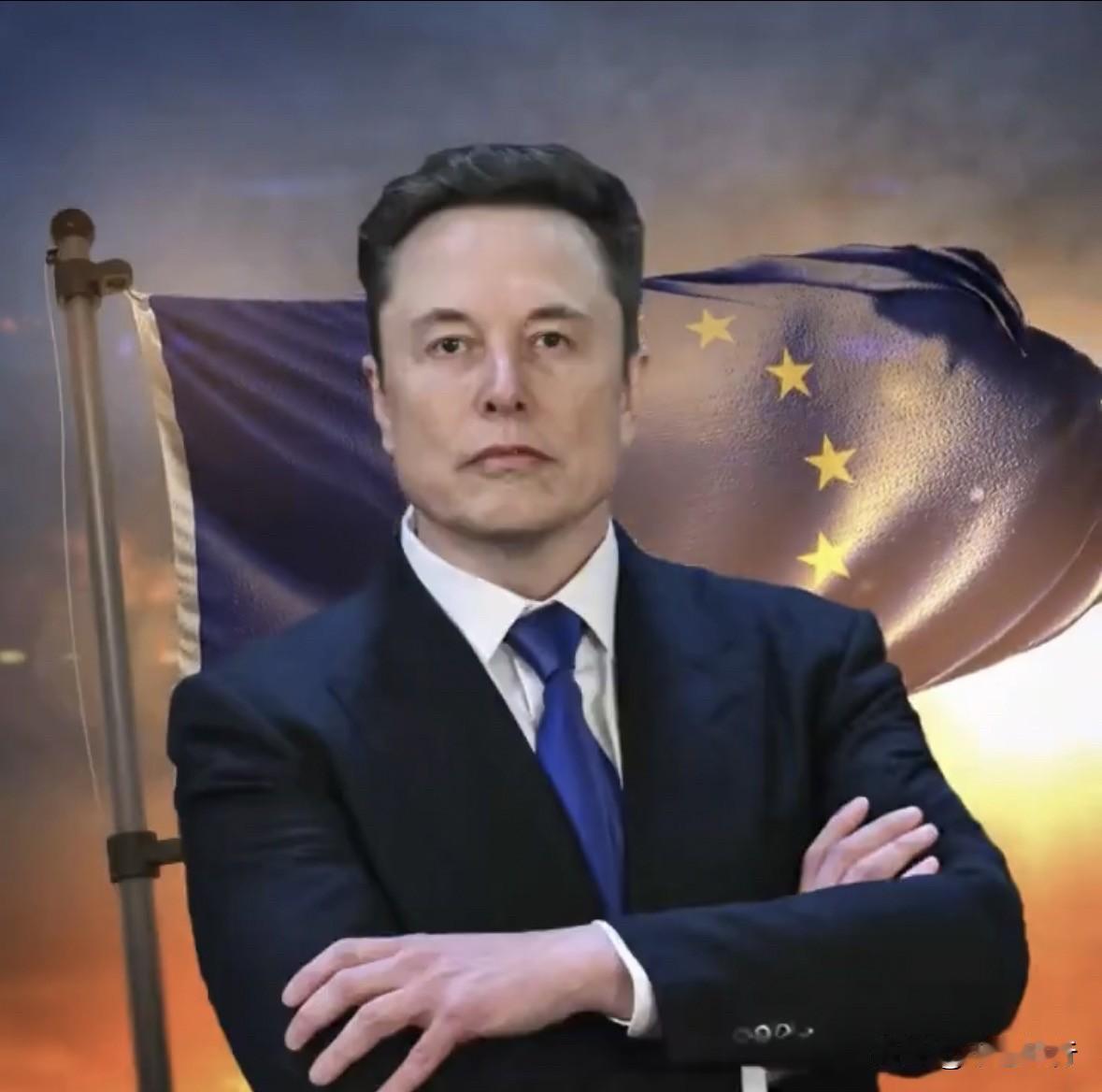 【马斯克要拆了欧盟？嘴上全是主义，心里全是生意】马斯克这两天又在推特上“指点