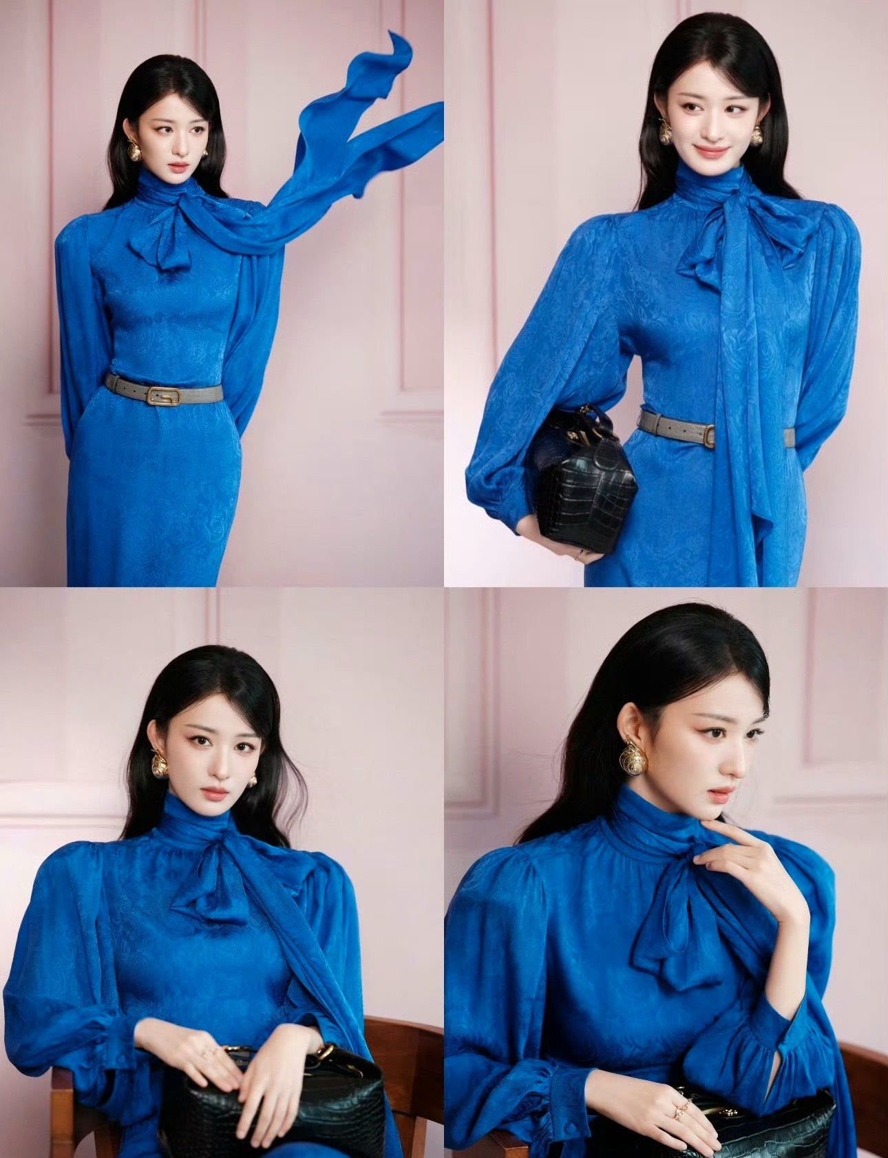 田曦薇、王楚然gucci时尚造型，你喜欢绿绮仙踪or蓝调缪斯？