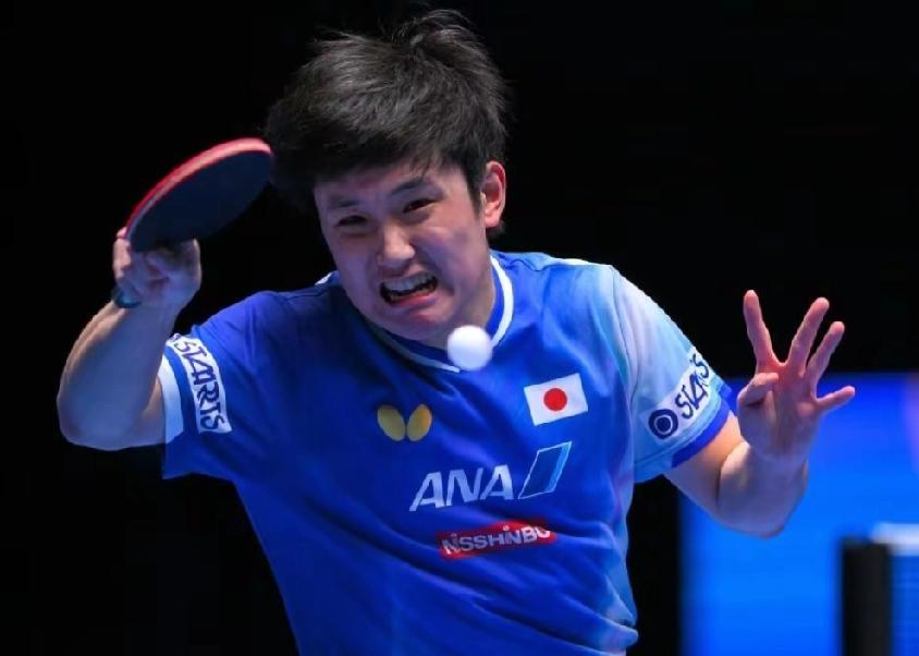 果不其然，张本智和又有话要说，没有新意，依然是要夺冠，不过这次，确实他有点底气。