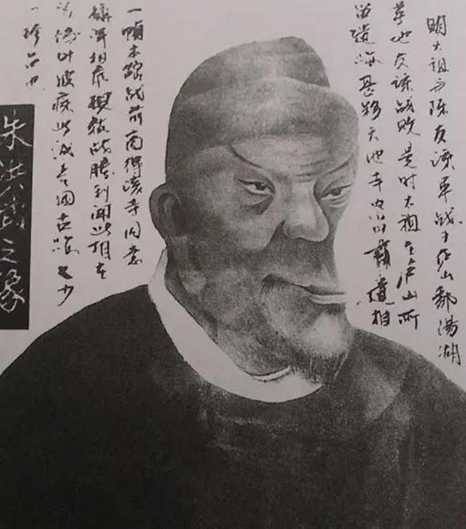 1953年，毛主席临时决定去看看明孝陵，陈毅陪着他，两人走进享殿，看到墙上挂着的