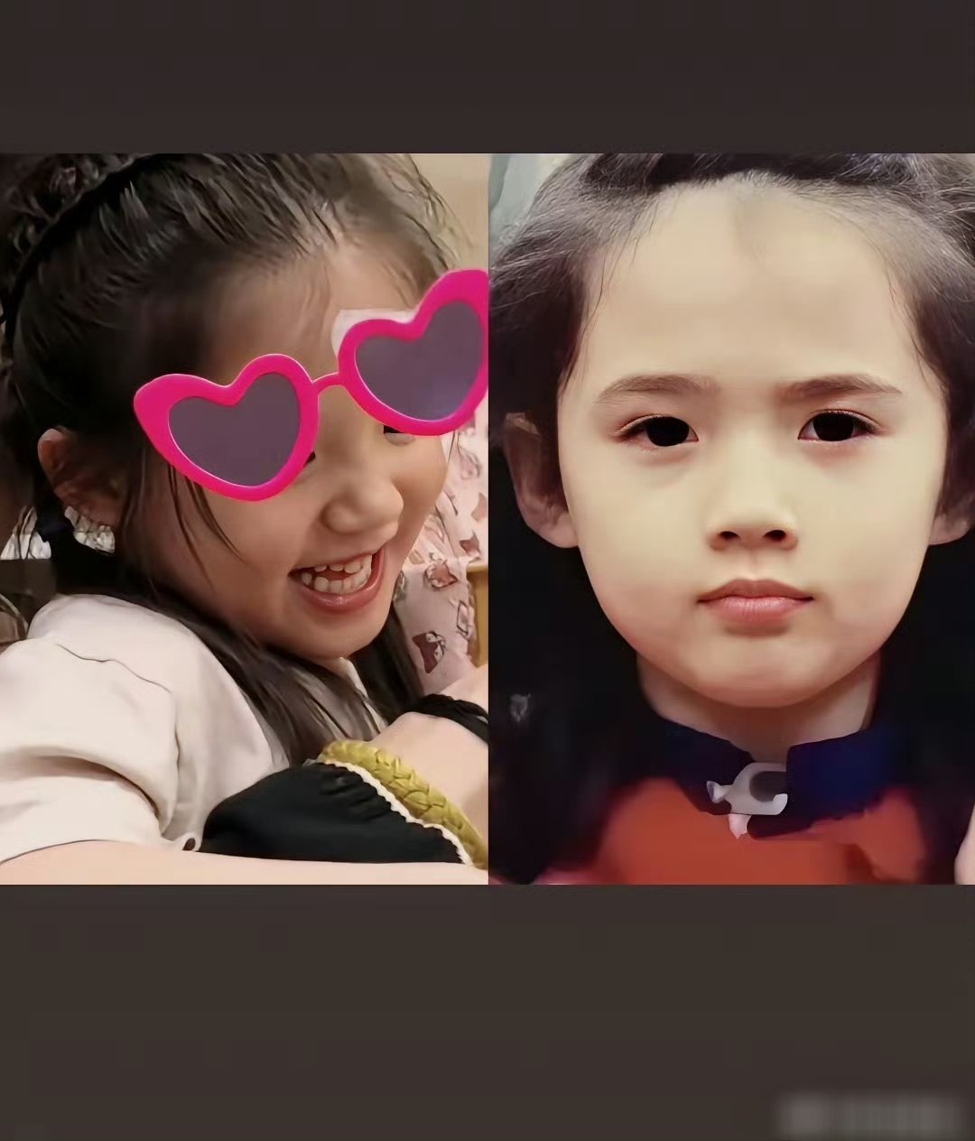 向佐的女儿好漂亮啊！简直和郭碧婷小时候一模一样，但是和奶奶向太也有几分相似！