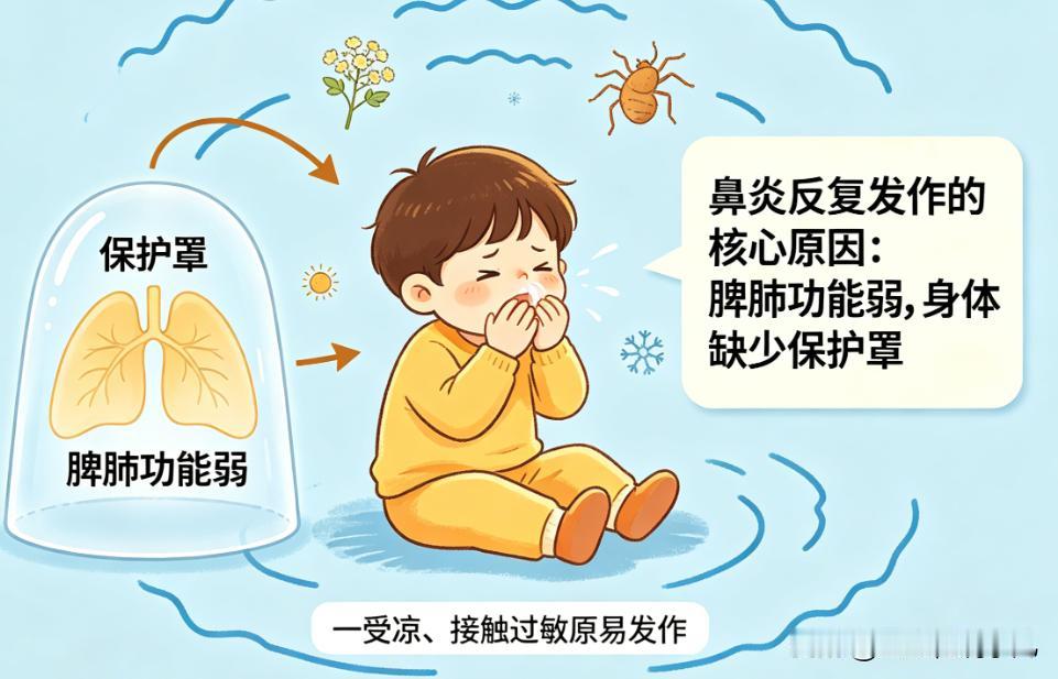 孩子鼻炎的“杀手锏”，不是氯雷他定，也不是西替利嗪，而是这2个字！很多家