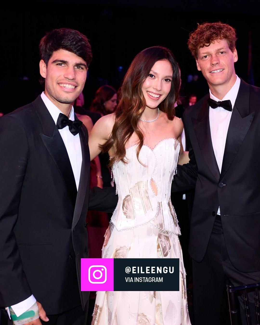 谷爱凌这次参加的劳伦斯妆造太好看啦💖她之前在美国的妆就会刻意画得偏欧美，回中国