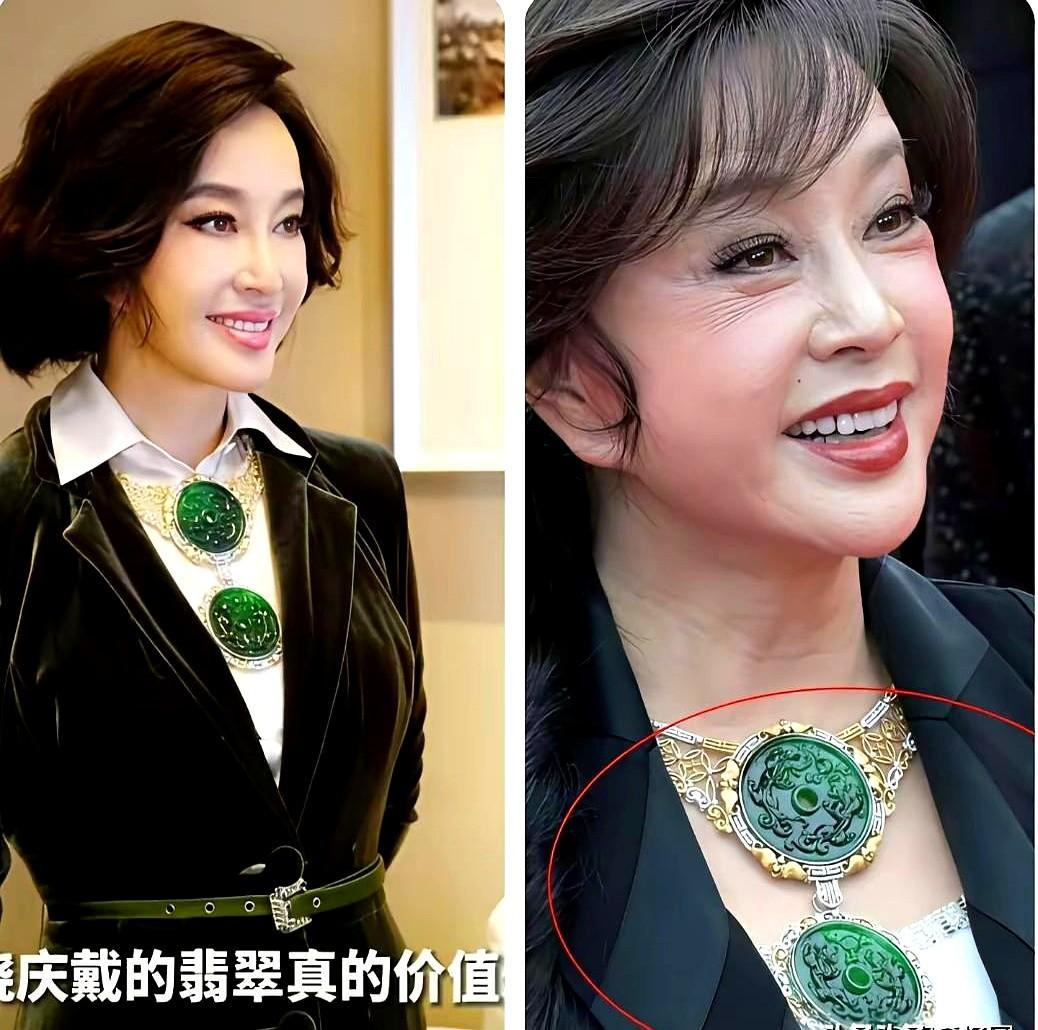 半辈子攒的翡翠被人“拿”光，她连警都不报，转头就戴着剩下的“护心镜”去了戛纳。