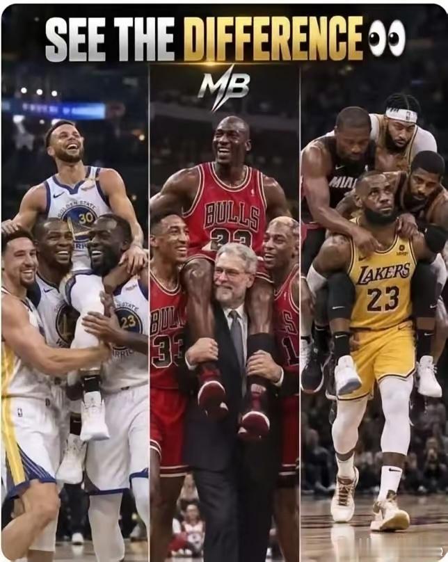 外网疯传的一张图，这就是詹姆斯为啥称为goat的原因？NBA​​​