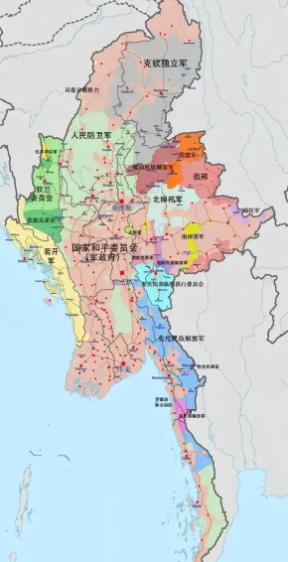 缅甸最大困扰是北方有个大国！缅甸最大的问题，就是划界的时候，吞并了很多不能吞下的