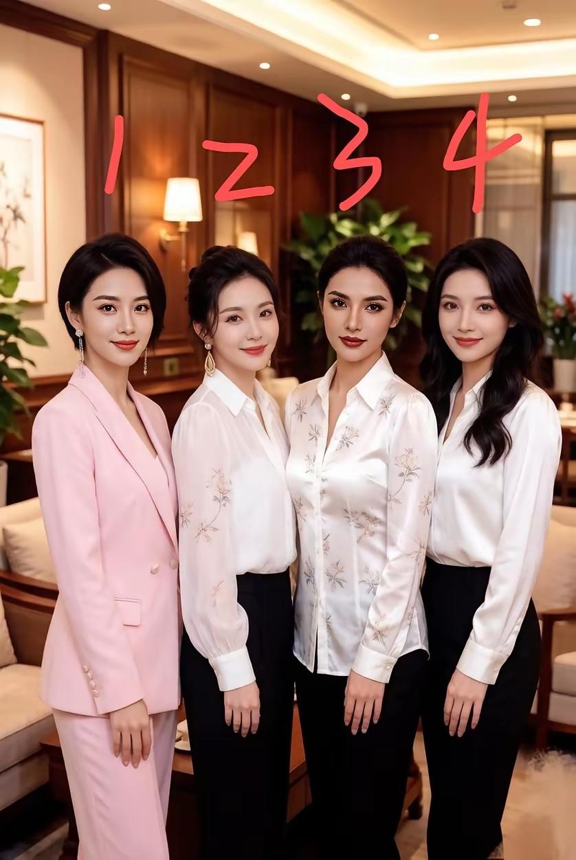 什么样的女人才是你最喜欢的类型这4位美女，各有千秋，彩礼都是18万8，如果让你从