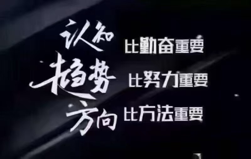 没有慧根，咱就会跟有想法就干！不懂就学！要么成功，要么成长！找到认知比你高的人，