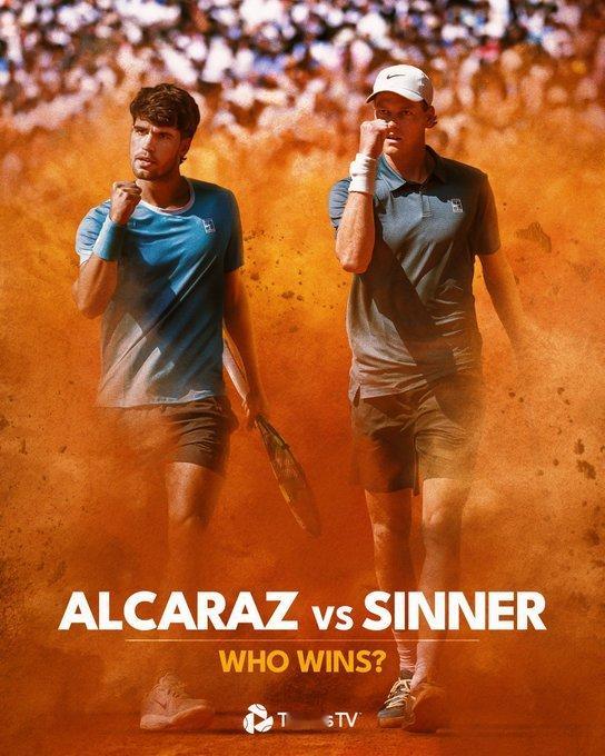 好了，万众期待的辛卡决，真的要来了，2026赛季的第一次。ATP当辛纳的大师赛