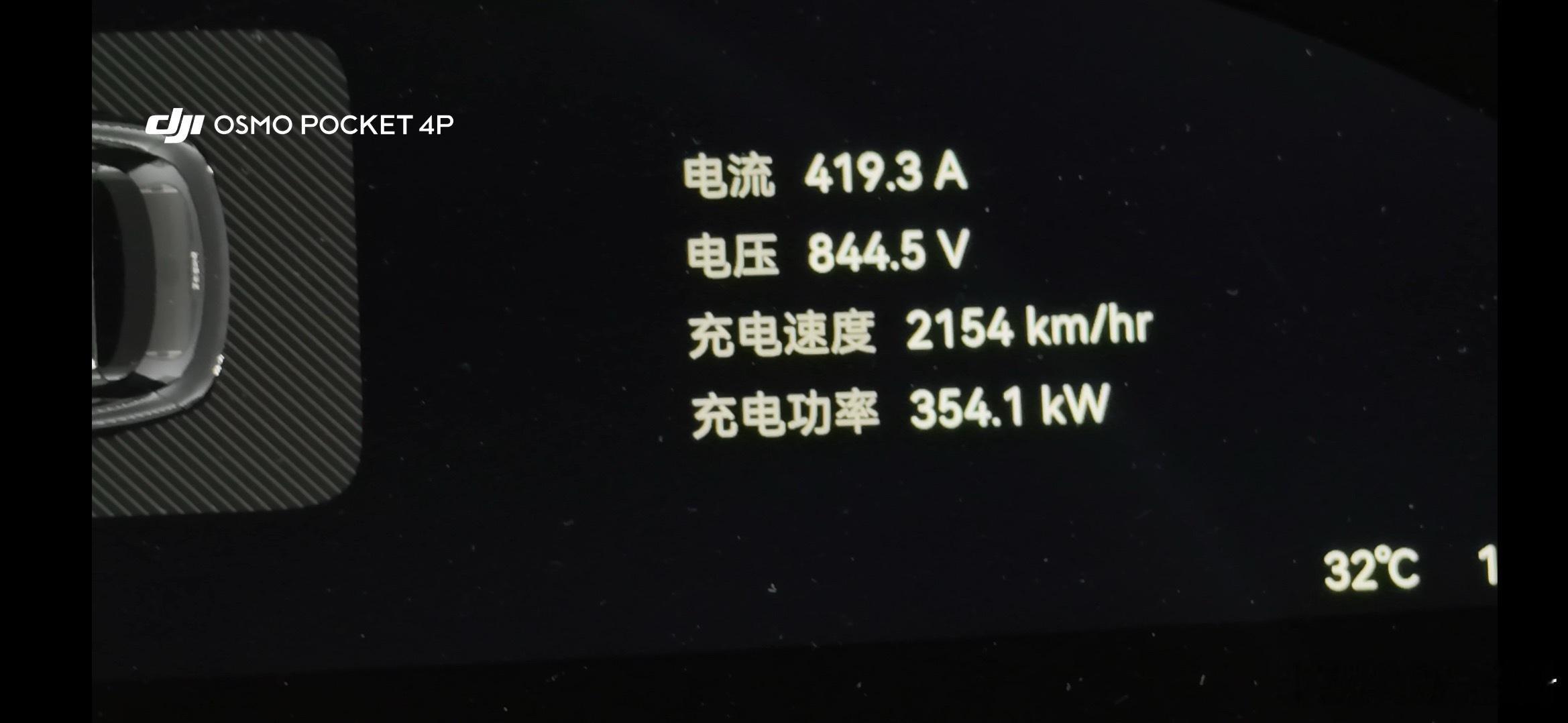 极氪7X的充电速度险些给360kw的桩充满了[doge]这才叫快！极氪7x​