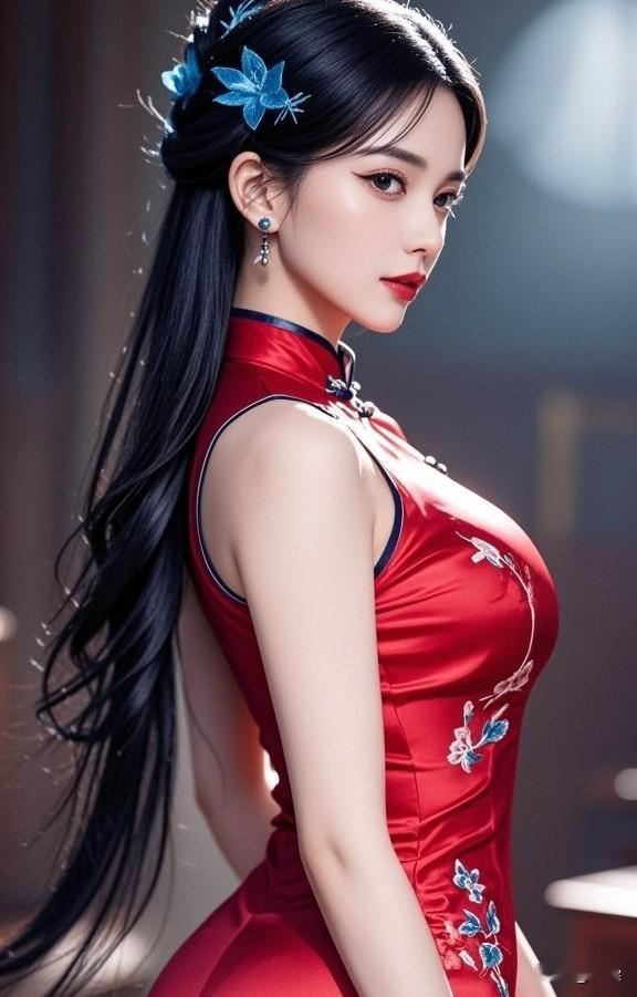 复古旗袍美人，韵味十足！20岁女性适合旗袍吗高级感穿搭，温柔风穿搭。旗袍裙搭