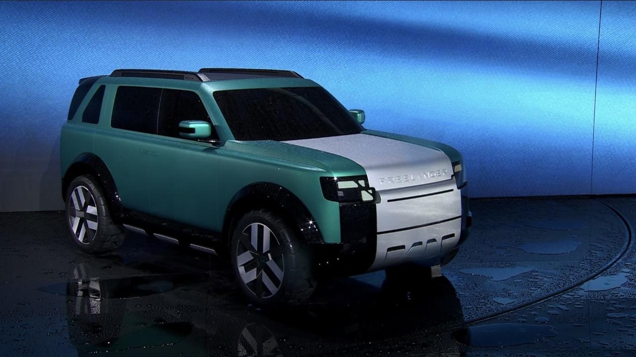 FREELANDER神行者概念车，看起来不错。FREELANDER神行者真的来了