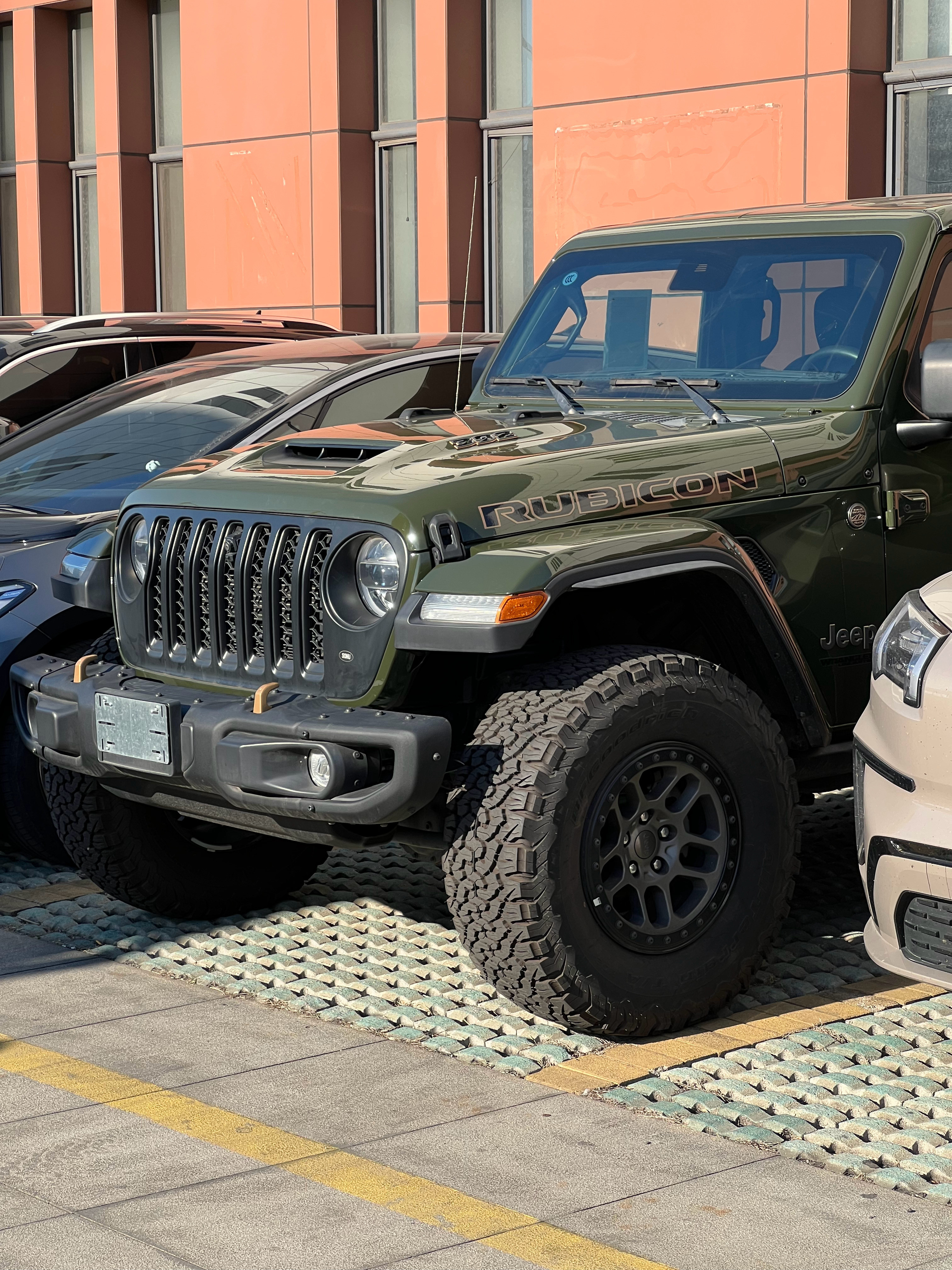 前段时间有个大哥问392的牧马人说国外出品了一个低配的牧马人392，想进来，问我