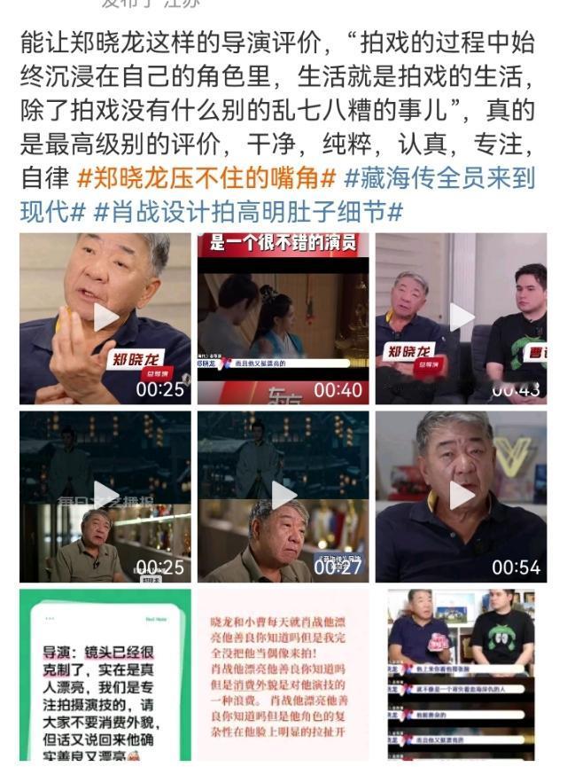 转载能让郑晓龙这样的导演评价，“拍戏的过程中始终沉浸在自己的角色里，生活就是拍