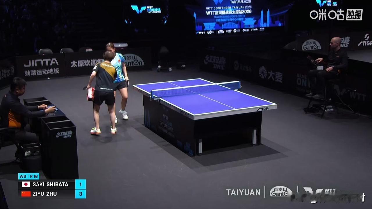 真的太不容易了！经过四局苦战，国乒小将朱梓予3:1击败日本的芝田沙季晋级到WTT