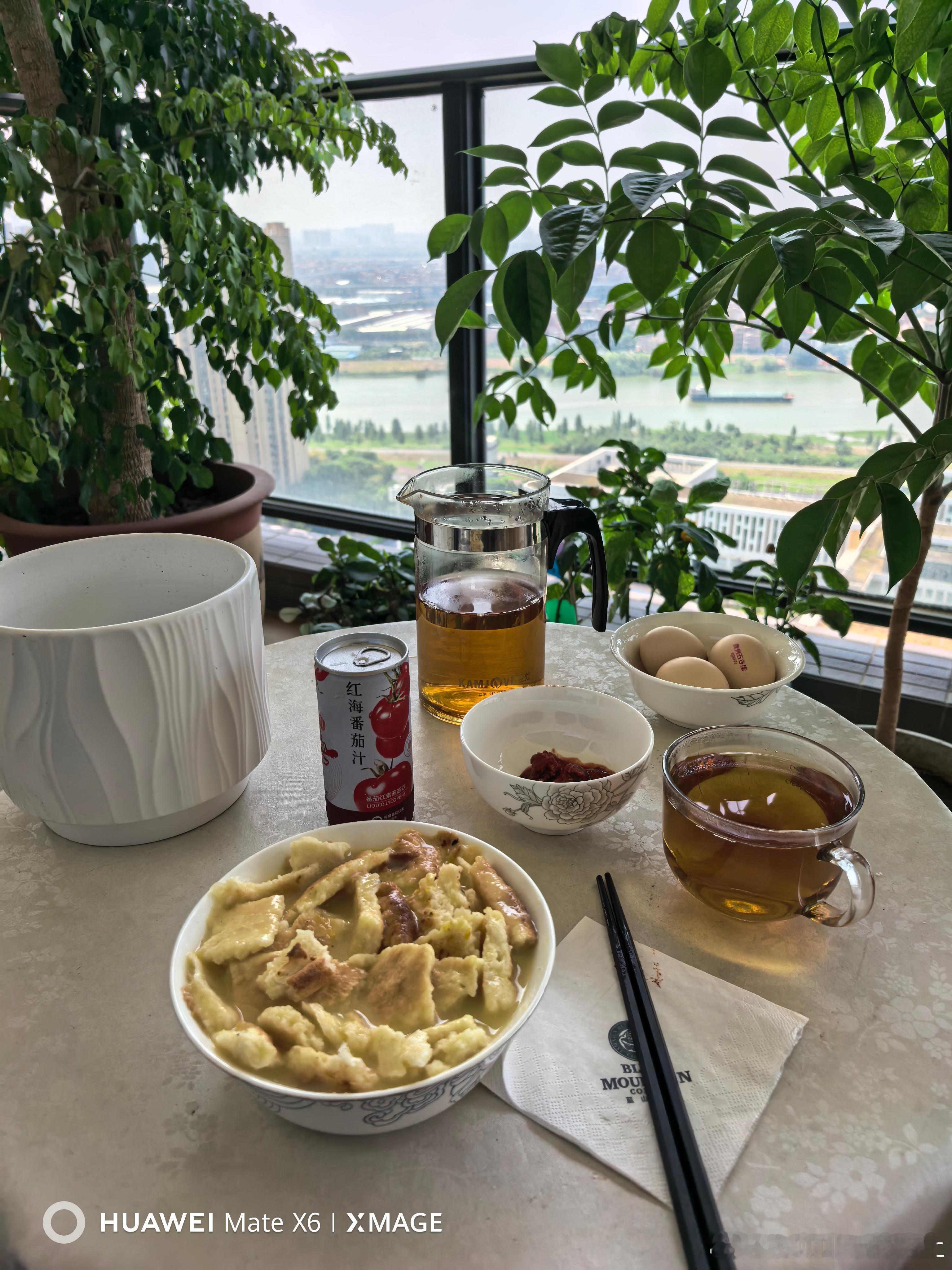 简单早餐……