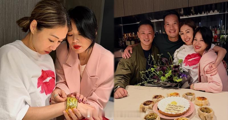 胡定欣新婚获胡杏儿赠龙凤镯做礼:下次戴住出秀视后胡定欣在本月初宣布已婚,嫁医生