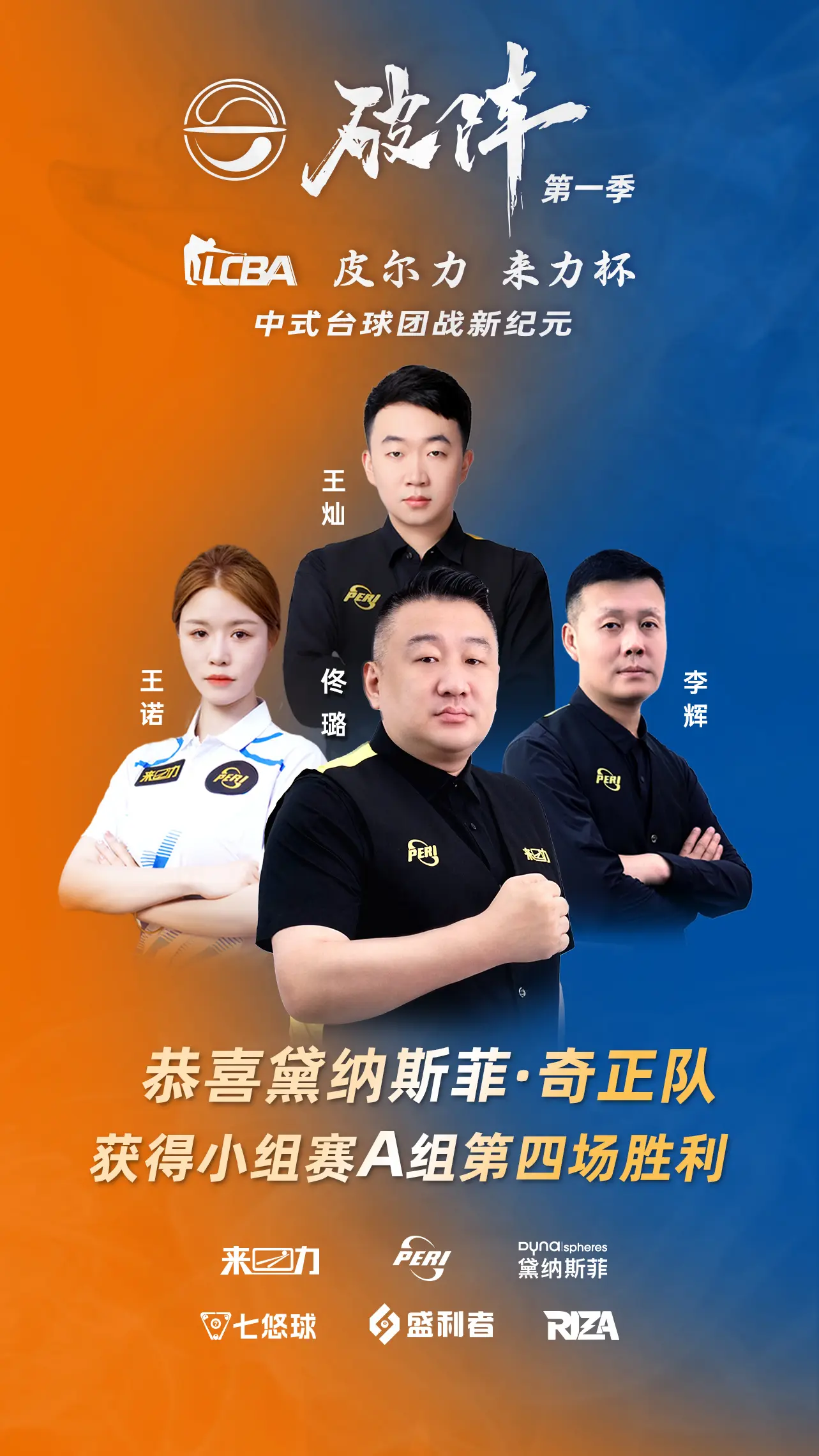 恭喜奇正队再添一胜，A组晋级名额基本确定。