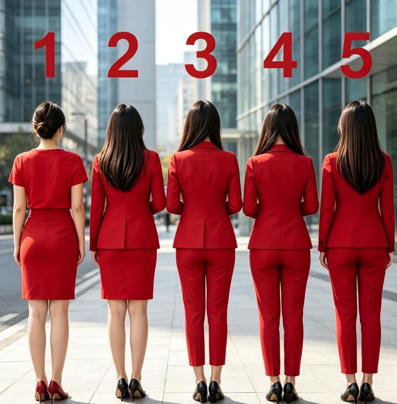 这姑娘和女人区别还是很大的，这五位美女中，只有一位是姑娘，你能一眼看出来是哪一位