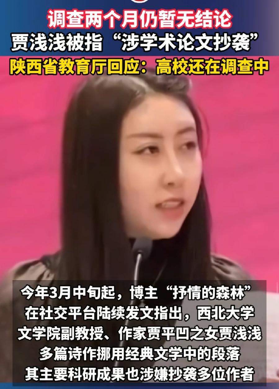 蒋方舟这个事搞得，西北大学现在压力特别大！本来调查3个月了没消息，不能说慢，可是
