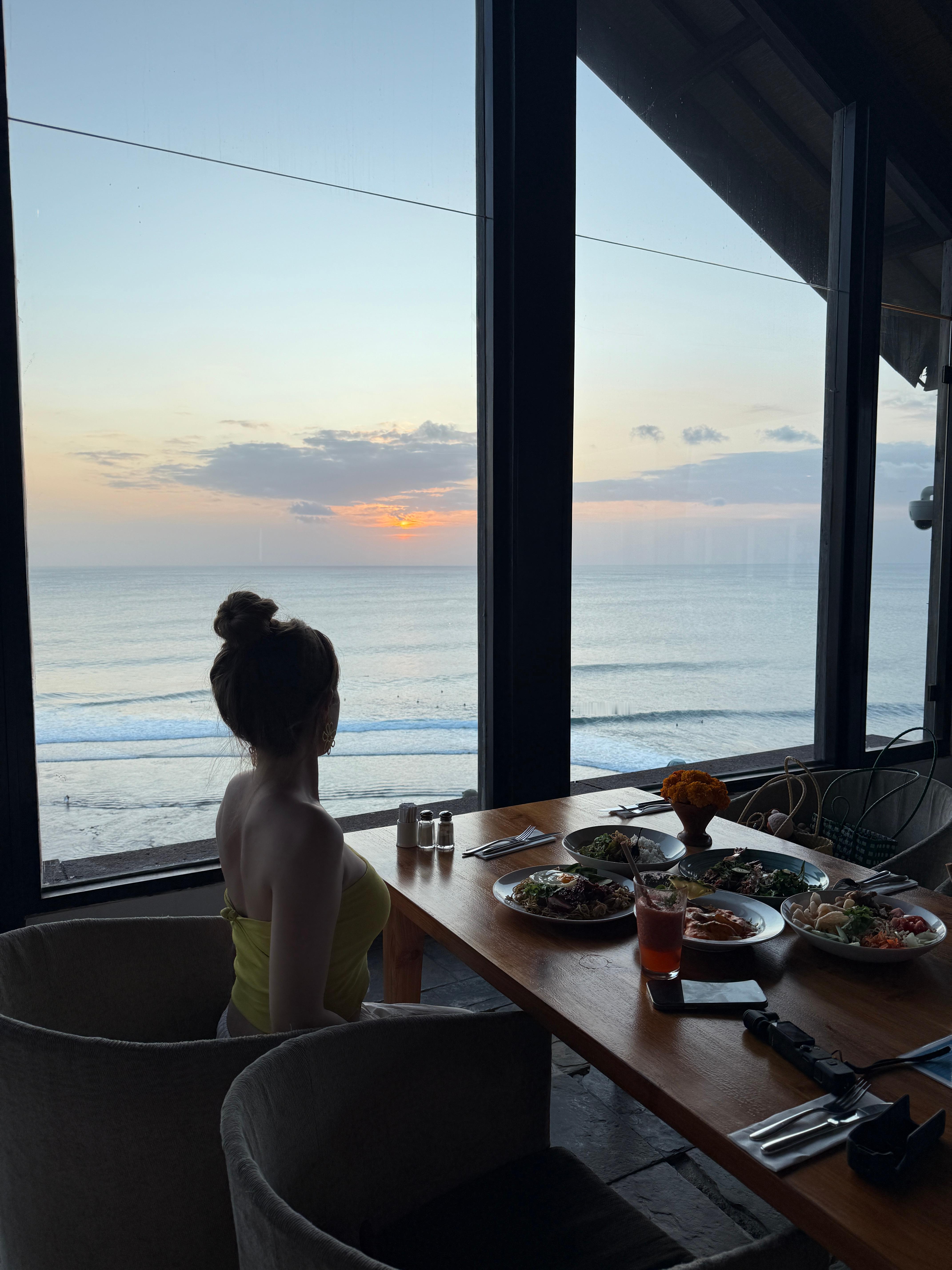 🌊Cliffsunset乌鲁瓦图的beachbar低消1500rmb被自己