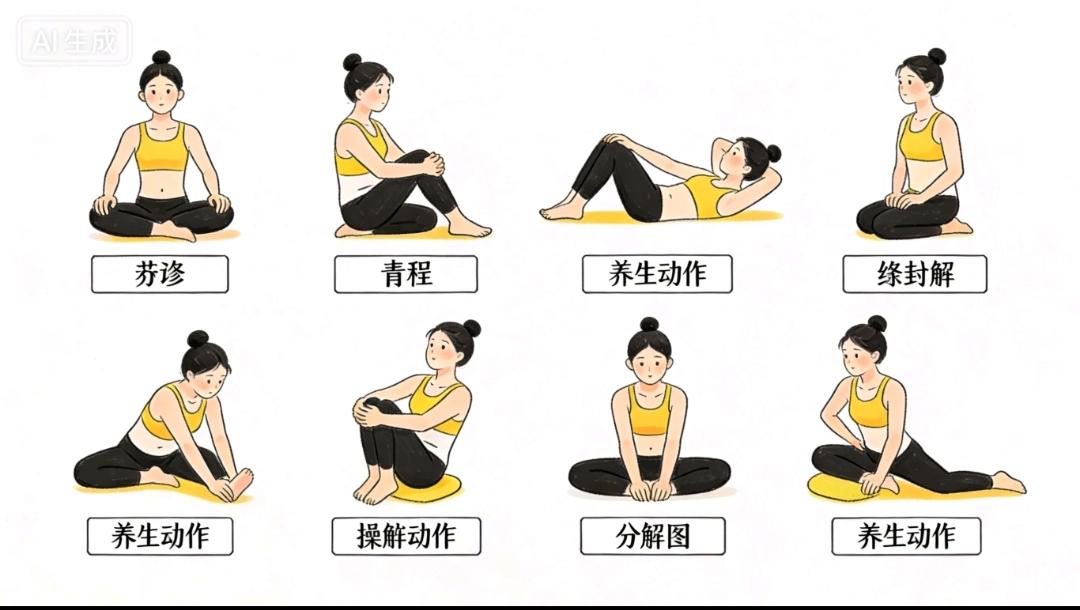 8个养生小动作，身体器官超喜欢！新的一年动起来不用跑健身房，不用花大价钱，