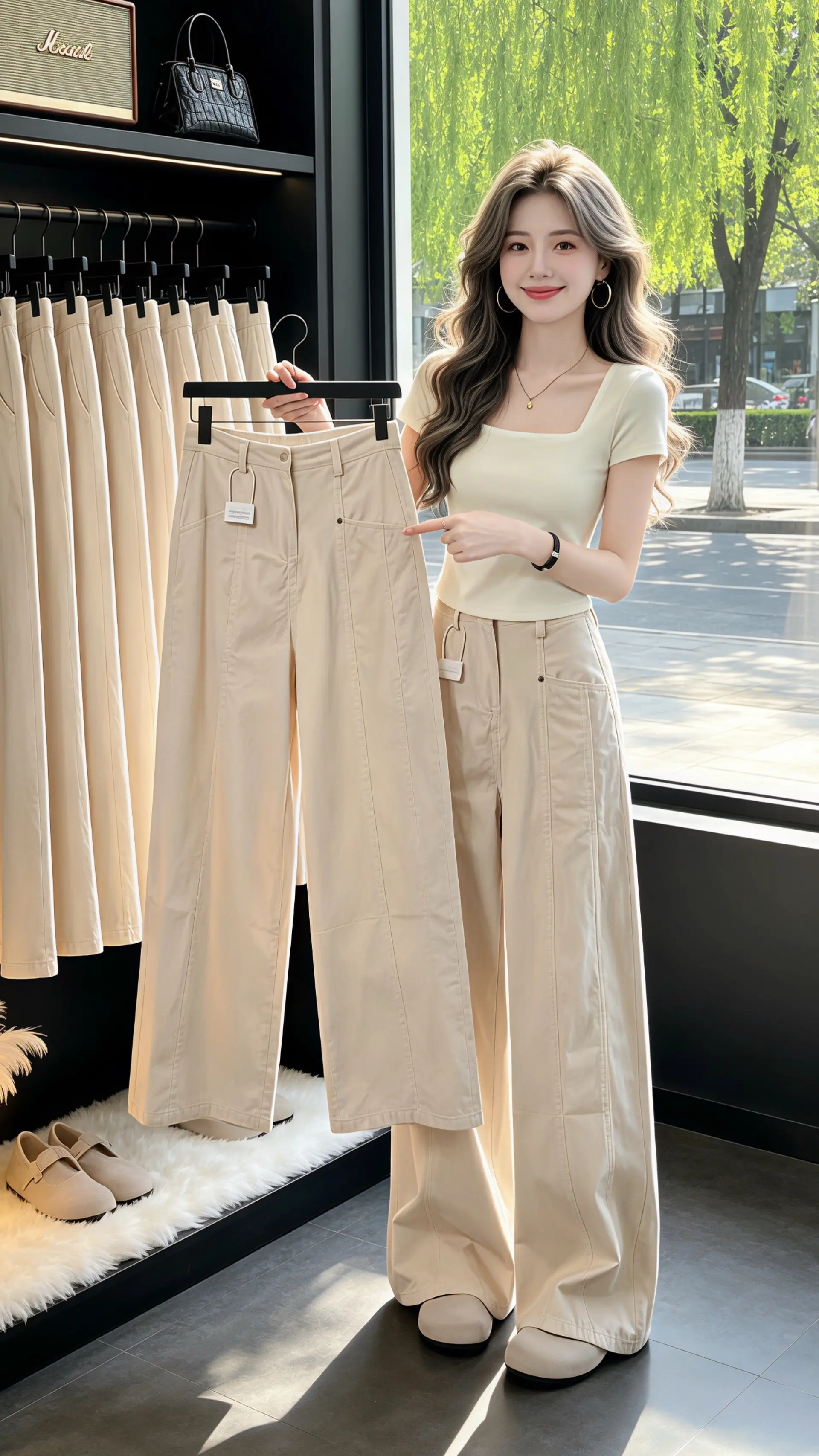 高颜值炸街女工装裤 穿出自己的风格 春款上新 一眼就爱上的神裤 好看的...