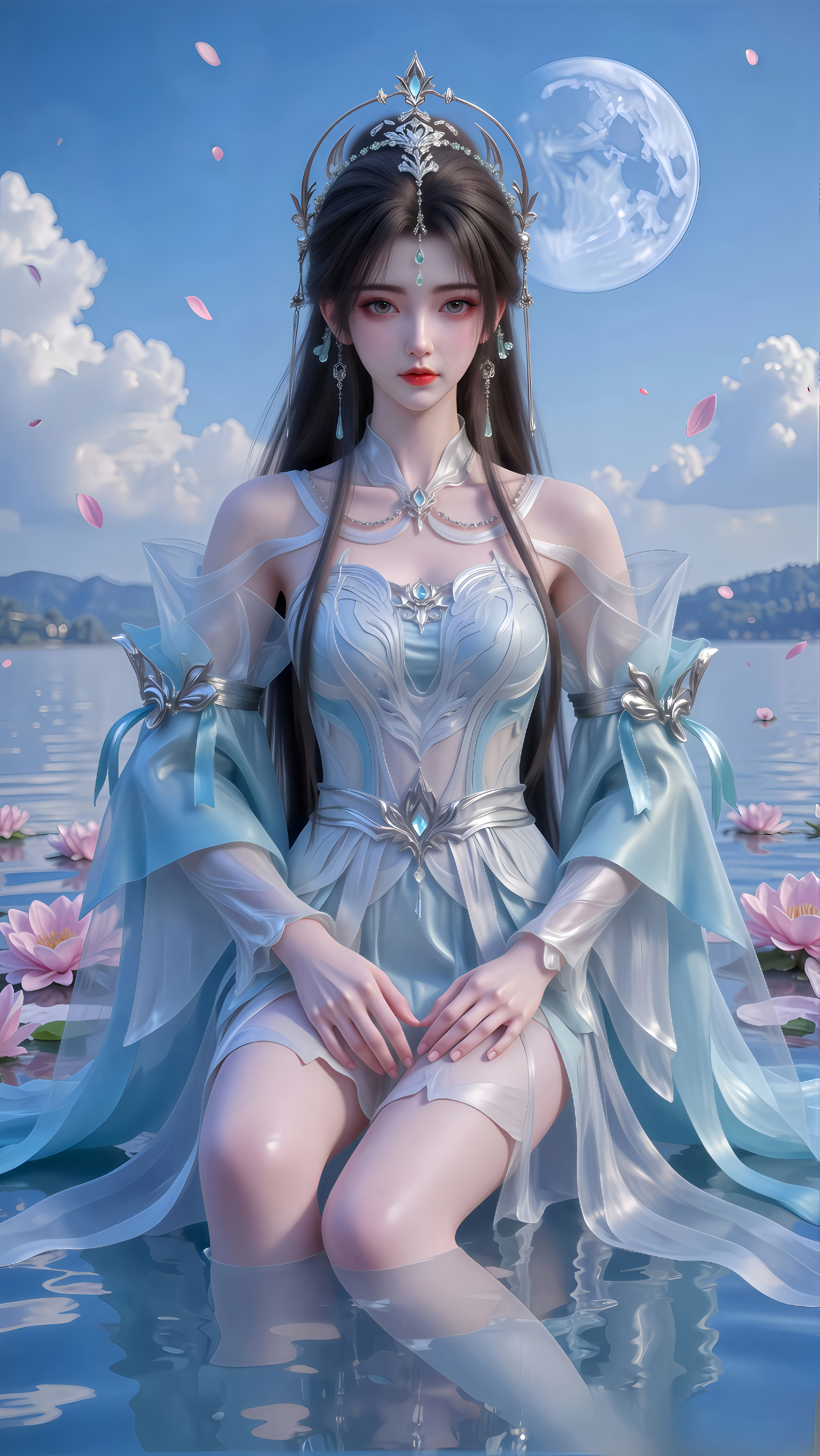 完美世界清漪【精美壁纸】三曲惊鸿破万古，一念轮回渡苍生！