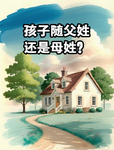 孩子随父姓还是随母姓都不是什么大问题，何必纠结于此？随谁的姓不是关键？关键是孩子