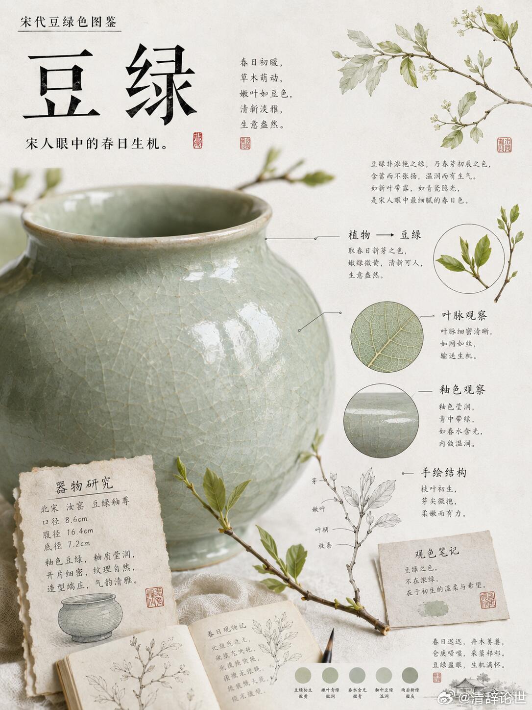 宋代十二色图鉴，美了1000年的东方审美密码，为什么宋代的颜色，直到今天依然让人