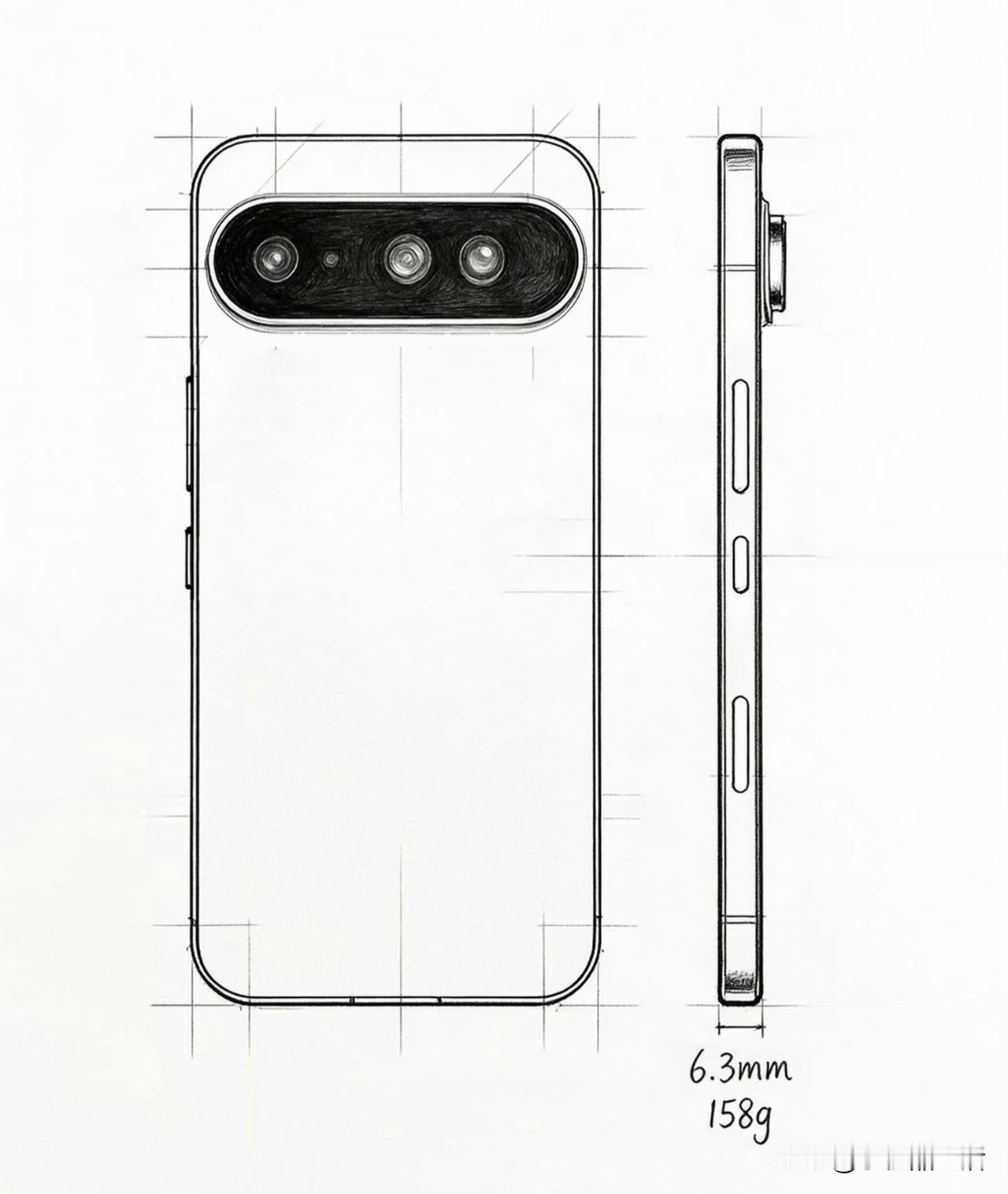 近日，荣耀Magic8ProAir设计手稿在网上被曝光。据爆料，荣耀搭