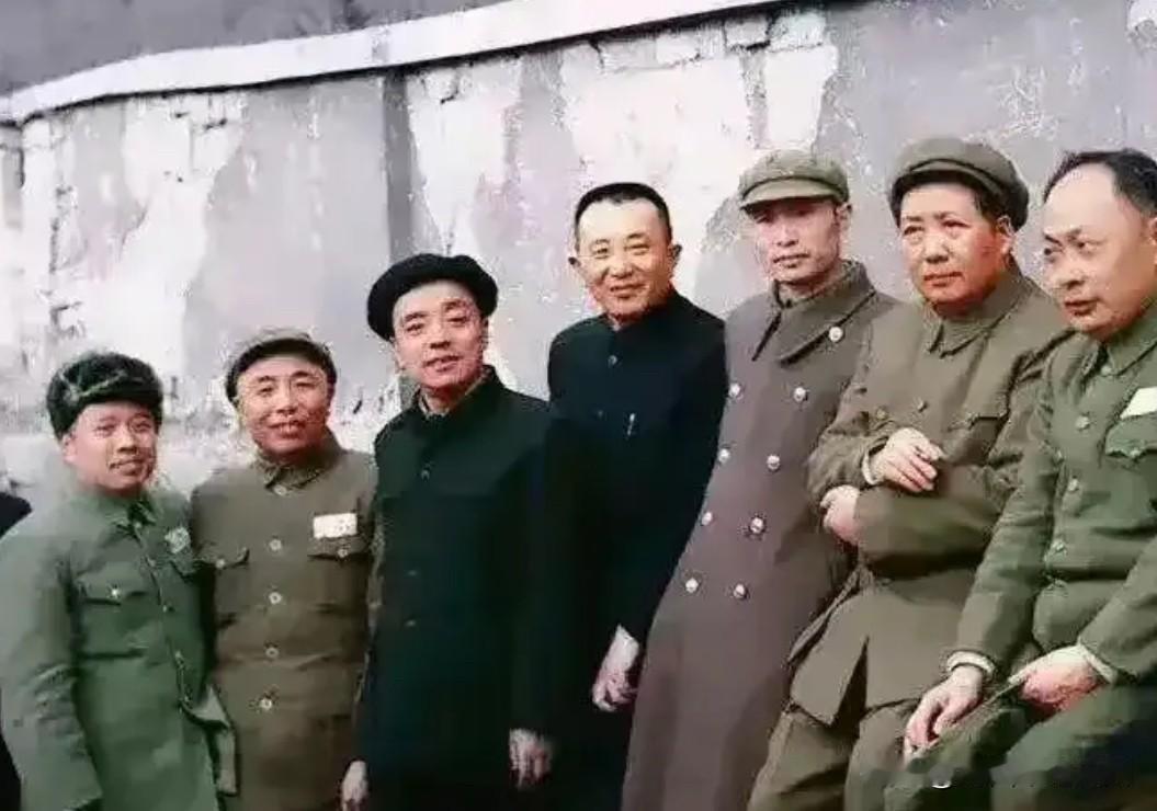 这七位都是党和国家的重要领导人，在南京玄武湖的一张十分珍贵的合影。认识的大多都是
