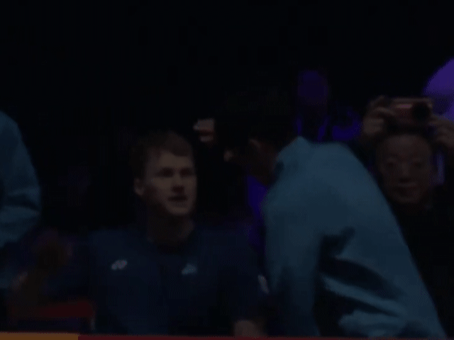 羽超联赛要被东萍和安东森握手笑死了🤣🤣🤣