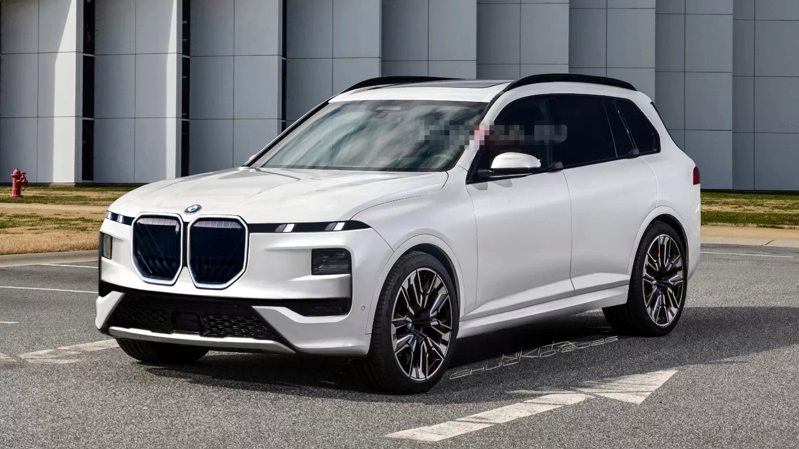 新款BMW宝马X7首图曝光