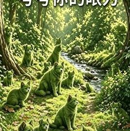 一张图，三道题，能把人看得眼睛发花。图里藏着三拨小家伙，找出来一看答案：智商20