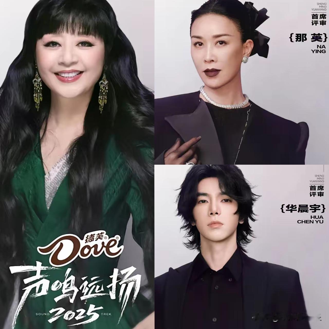 《声鸣远扬2025》这评委阵容有点意思那英和华晨宇就不用多夸了，一个是乐