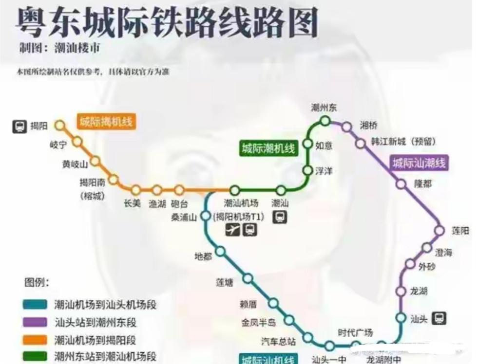 粤东城际“黄金走廊”加速成型，2027年潮汕同城生活触手可及一条纵贯粤东的交