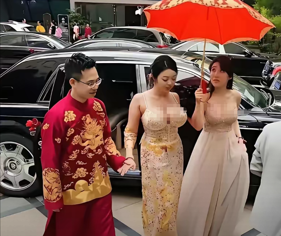 就冲这婚礼，我都高低要随二百，去现场看一下这新娘子，同时去了解一下，这眼