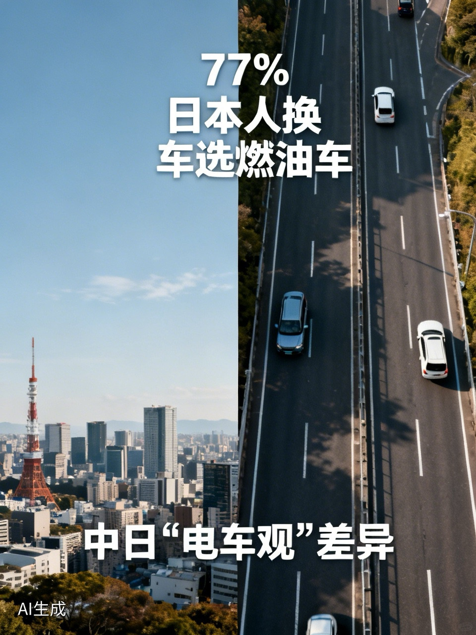 77%的日本人换车还选燃油车！中日“电车观”为何天壤之别？