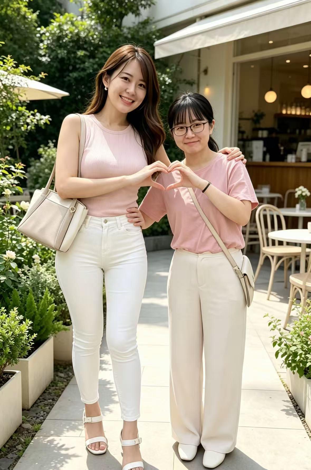 这姑娘和女人区别还是挺大的，认真观察就能看出来，下面两位美女你能看出来哪一位是姑