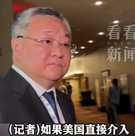 不愧是驻联合国大使，头脑反应就是快！当被问如果美国介入伊以冲突，中国会怎么办时，